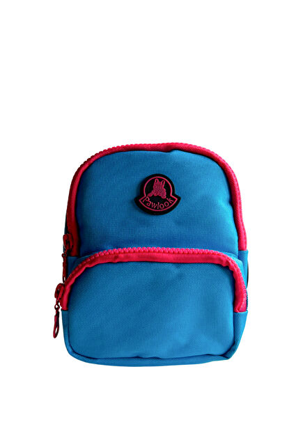 Blue Dog Backpack and Chest Collar with Bag