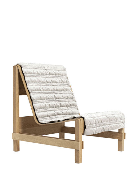 Ripple Solid Wood Armchair