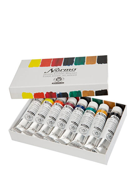 Norma Professional Yağlı Boya Seti 8 x 20 ml