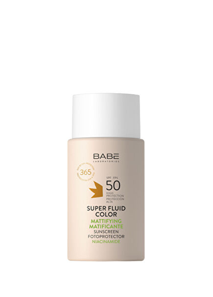 Sunscreen Mattifying Super Fluid Color Mattifying Color SPF 50+ Sunscreen 50 ml