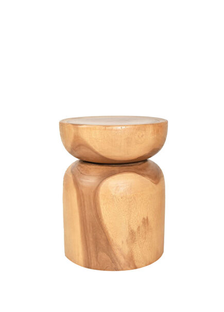 Natural Ahşap Tabure