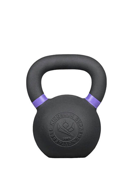 Döküm Demir Siyah Supreme Kettlebell 20 kg