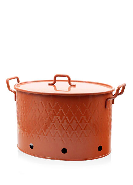 Prisma Terracotta 2-Compartment Potato & Onion Container