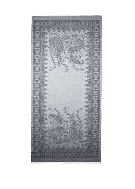 Boheme Gri Kadın Şal