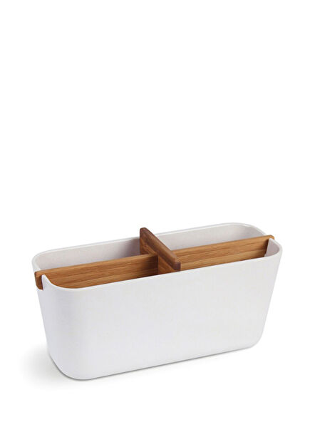 Zen Büyük Boy Cup Bambu Banyo Düzenleyici