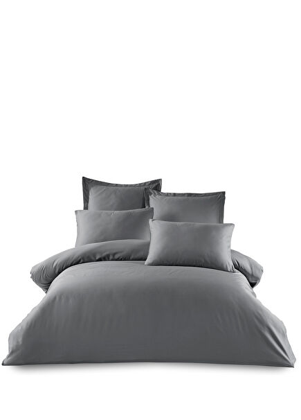 Palermo Gri Çift Kişilik Nevresim Takımı  