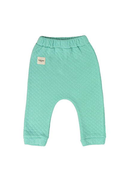 Harem Mint Green Quilted Unisex Baby Pants