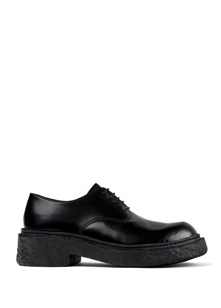 Vamonos black men's leather shoes