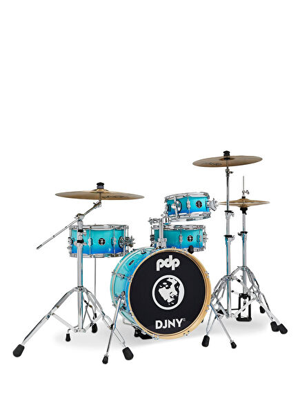 Drums Daru Jones New Yorker II 4 Parça 18" Blue Fade Akustik Davul