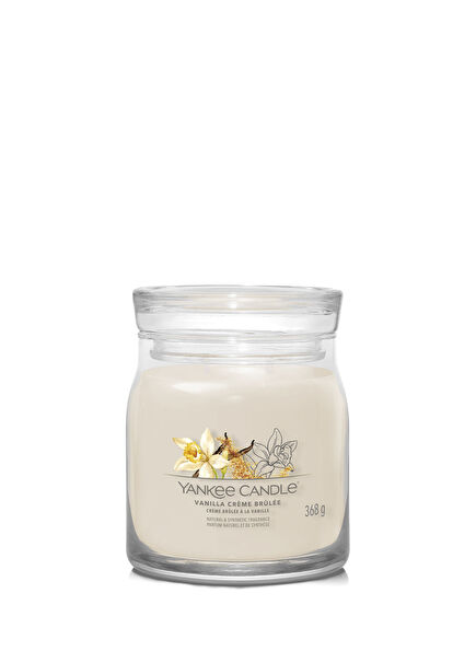 Vanilla Crème Brûlée Brown Sweet and Spicy Scented Candle 368 g
