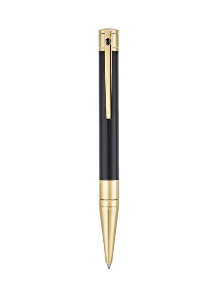 D-Initial Gold Plated Chrome-plated Roller Pen