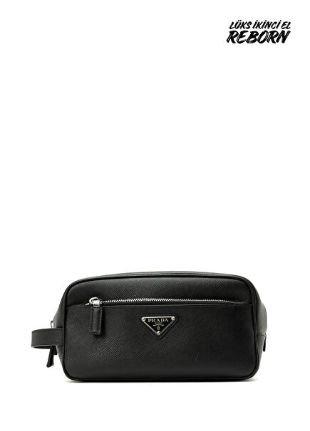 Prada Saffiano Travel Pouch Çanta