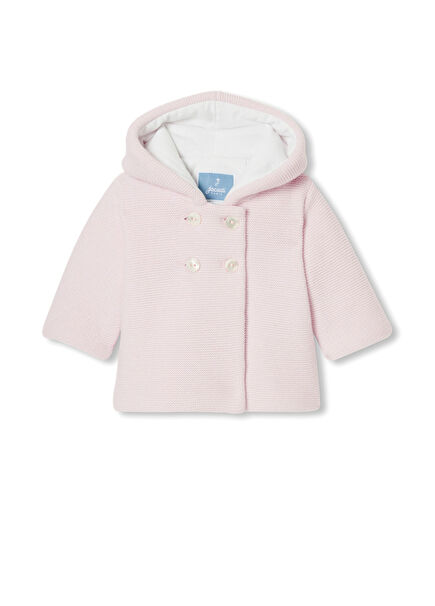 Yünlü Interlok Kız Bebek Astarlı Mont