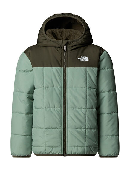 Shasta Aqua Green Reversible Unisex Kids Jacket