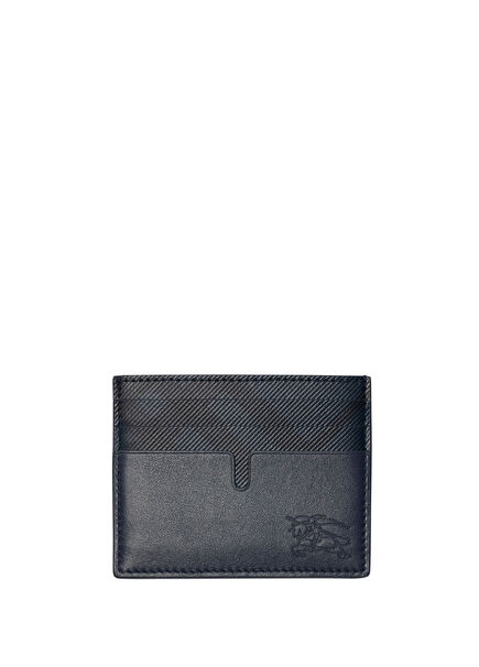Black Leather Men's Card Holder