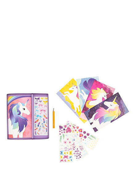 Unicorn Detailed Magic Coloring Set