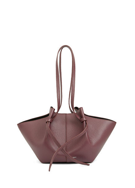 Mochi Bordo Kadın Deri Çanta