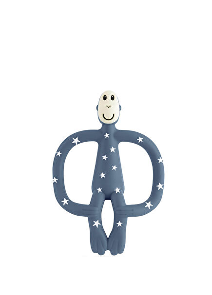 Monkey Star Limited Edition Koyu Mavi Silikon Diş Kaşıyıcı