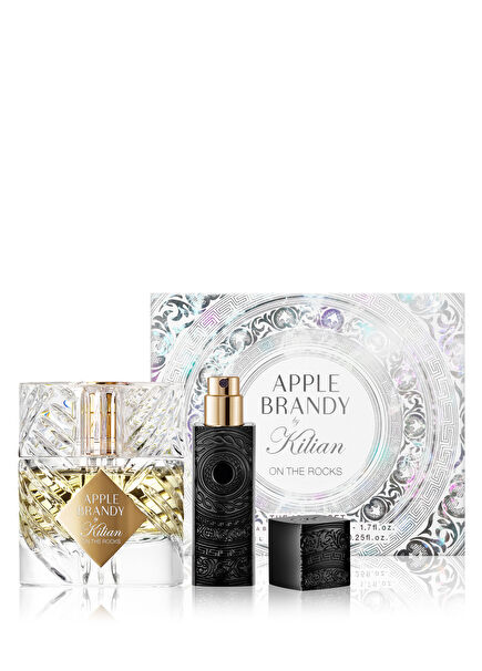 Apple Brandy On The Rocks Icon Set