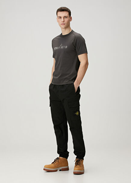 Black Cargo Sweatpants