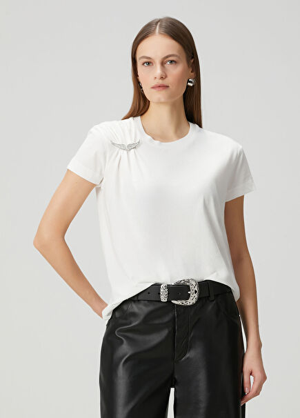 Suzan Beyaz T-shirt