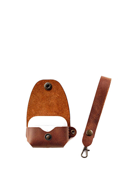 Apple AirPods Pro 2 Handmade Tobacco Leather Case