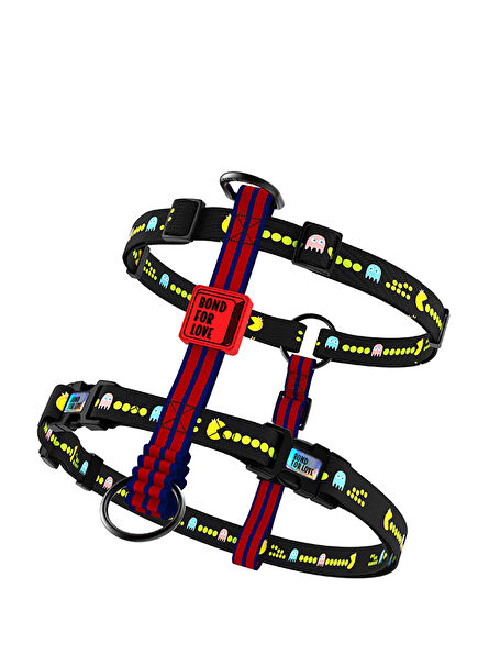 Ispet Pacman Spider Pattern Dog Collar
