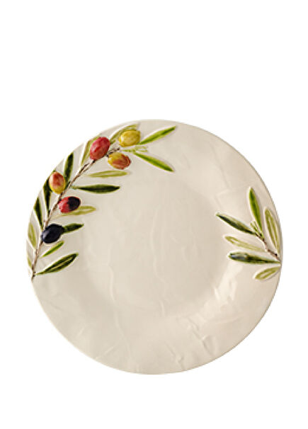 Olival Cream Porcelain Plate