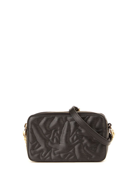 Black Quilted Women's Shoulder Bag