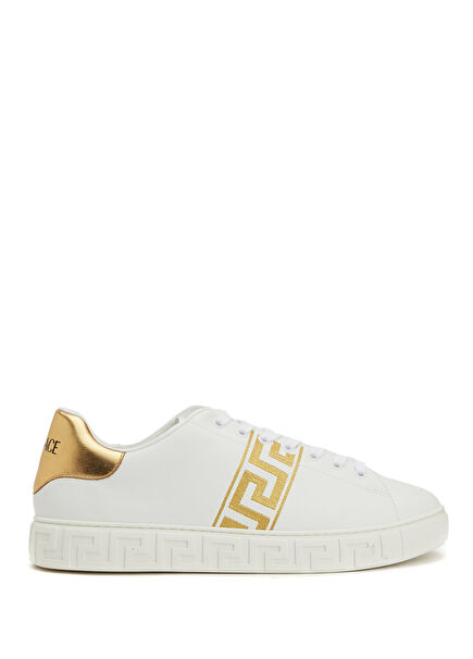 Greca Beyaz Gold Erkek Sneaker