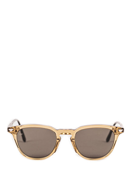 Frame 43 Acetate Honey Colored Unisex Sunglasses