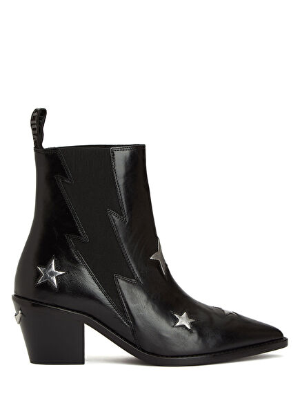 Black Women's Leather Boots