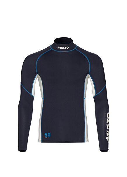 Champ Ls Rash Guard Likra Navy Uzun Kollu Erkek Spor T-Shirt