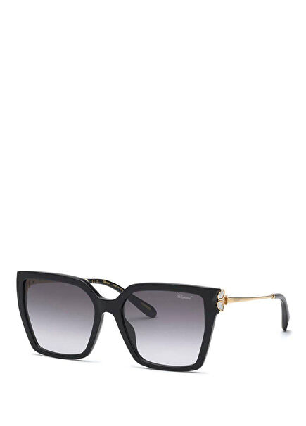 Sch371V 0700 Acetate Black Women's Sunglasses