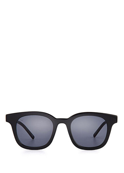 No.130 Acetate Black Sunglasses