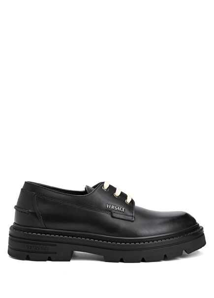 Black Mens Leather Shoes