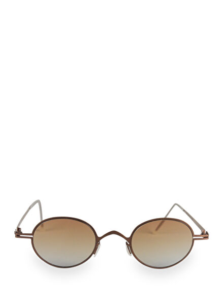 Orci Bk Metal Brown Unisex Sunglasses