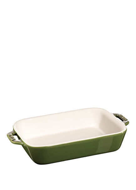 Basil Green Ceramic Baking Dish 20 cm