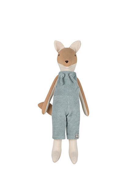 Mr. Fox-Yeşil Havlu Kumaş Bez Bebek