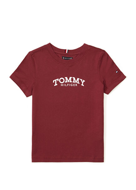 Bordo Erkek Çocuk T-shirt