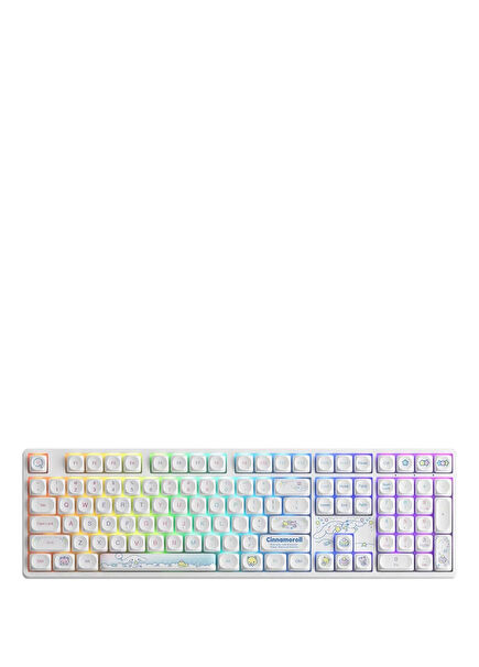 Cinnamoroll Star 5108B Plus RGB Kablosuz/Kablolu Hotswap Mekanik Gaming Klavye