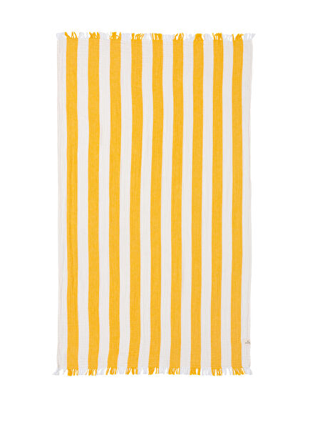 Striped Gauze Safran Peştemal