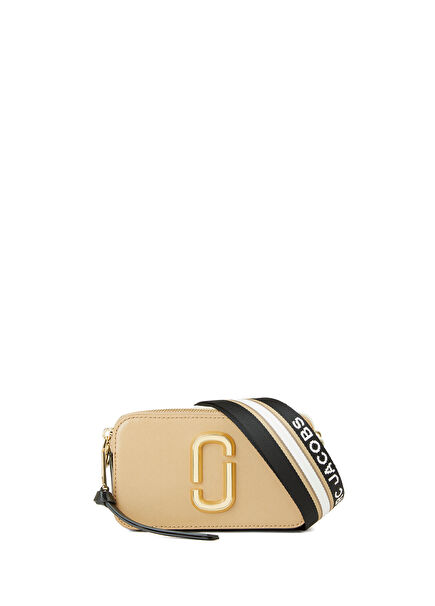 The Snapshot Camel Women's Leather Bag