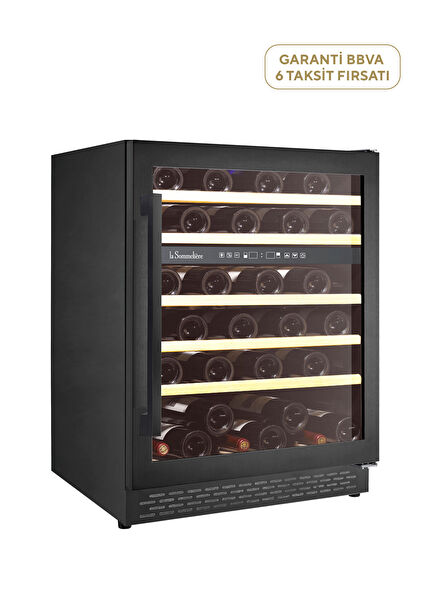 Built-in Wine Cabinet with Capacity for 51 Bottles LSBU51DB2