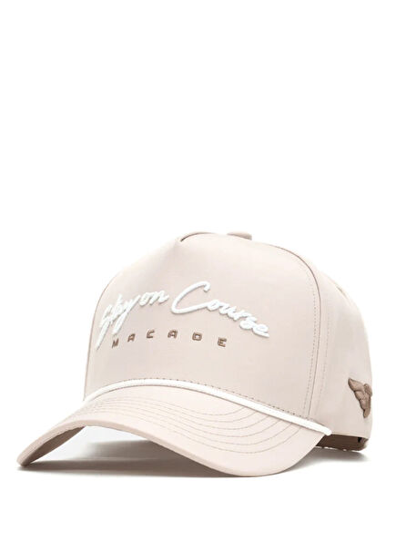 Tan Rope Course Cream Unisex Golf Cap UCA2641215