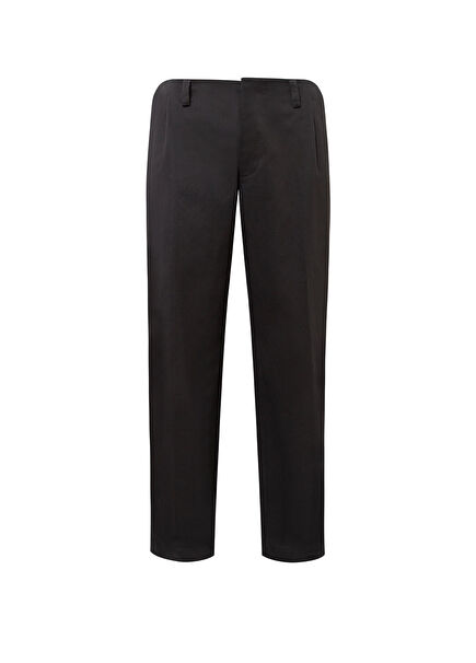 Mine With Everything Siyah Düz Paça Erkek Klasik Pantolon