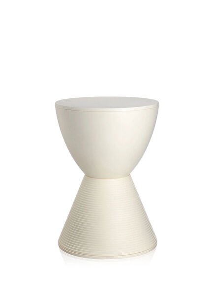 Prince Aha White Stool