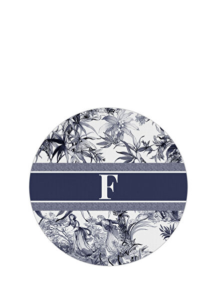 Alphabet Blue F Letter Placemat