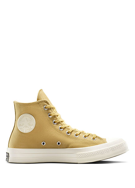 Chuck 70 Texture Sarı Kanvas Unisex Sneaker