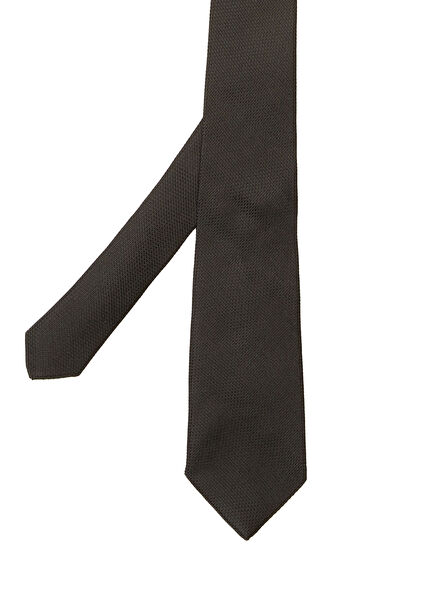 Brown Silk Tie